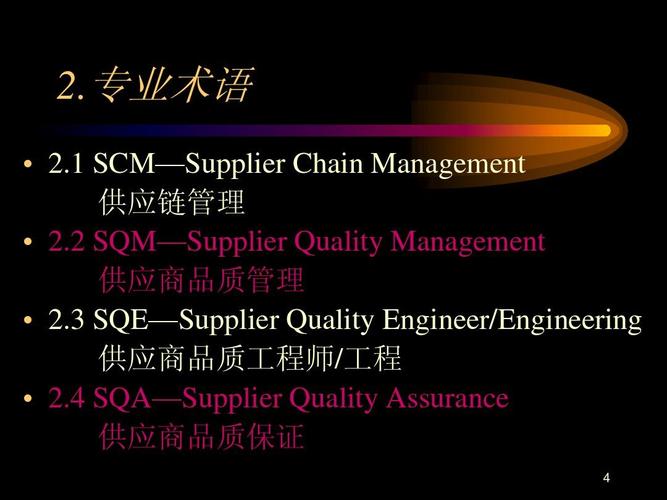 1 scm—supplier chain management 供应链管理   2.